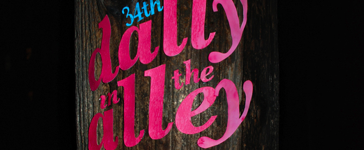 Dally In The Alley Poster